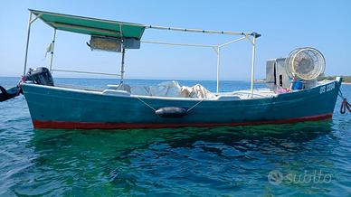 Barca da pesca con licenza