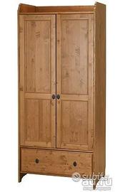 Armadio e cassettiera in legno nuovissimi