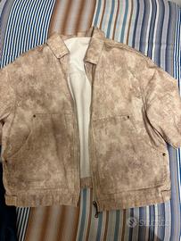 giacca astratta camo