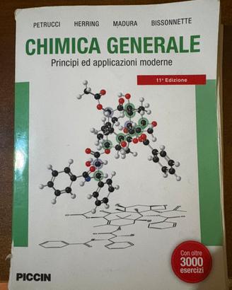 Libro Chimica generale piccin