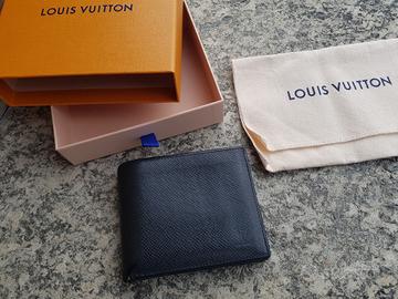 Louis Vuitton portafoglio uomo pelle nero 
