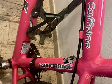 MTB CANNONDALE “CAFFEINE”-HANDMADE USA / RUOTA 26’