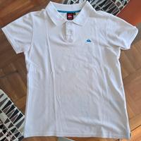 Polo originale Quiksilver bianca taglia S
