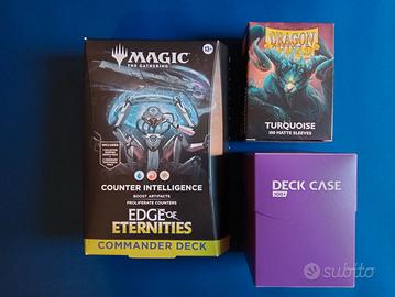 Magic Commander Deck + Dragon Shield + Deck Box