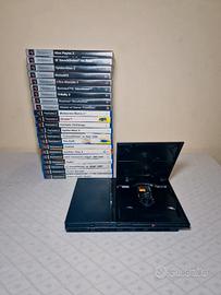 PS2 Slim con 21 giochi originali