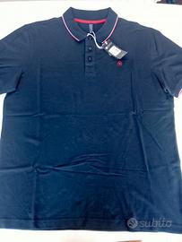 Polo P-CLUB Uomo XL Blu Navy - Nuova con Cartellin