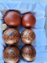 bocce vecchie da collezione 