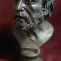 Scultura in bronzo "Seneca"