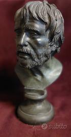 Scultura in bronzo "Seneca"