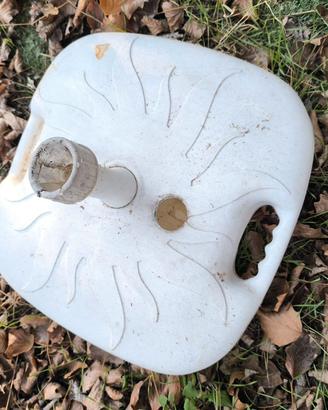 Basi per ombrelloni in plastica