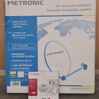 Antenna parabola e cavo(100m.)