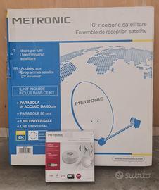 Antenna parabola e cavo(100m.)