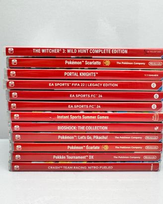 Lotto GIOCHI switch COMPLETI LEGGI DESCRIZIONE