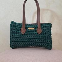 borsa bauletto uncinetto 