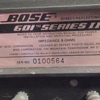 Bose 601 series II