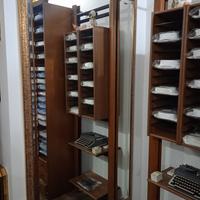 Specchio di grandi dimensioni cornice in radica 
