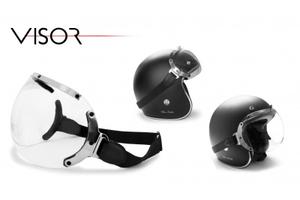 VISOR , VISIERA CON ELASTICO PER CUSTOM DELLA BERT