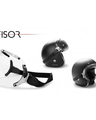 VISOR , VISIERA CON ELASTICO PER CUSTOM DELLA BERT