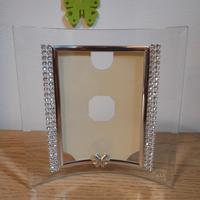 Portafoto vetro e argento