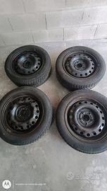 4 Cerchi 16" Renault Megane 3 (e gomme 205/55 R16)