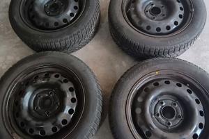 4 Cerchi 16" Renault Megane 3 (gomme 205/55 R16)