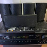 🔊 Impianto Home Theater Onkyo TX-SR508 5.1 e 7.1