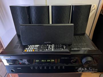 🔊 Impianto Home Theater Onkyo TX-SR508 5.1 e 7.1