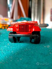 Jeep CJ-7 Burago rally/raid scala 1:43 Die-cast