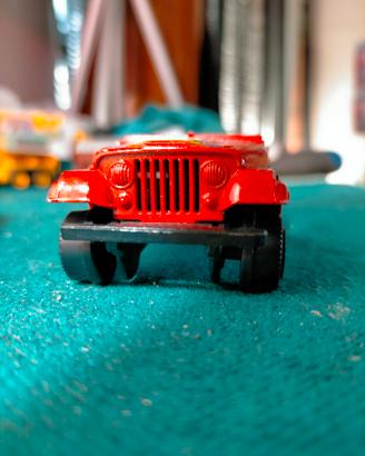 Jeep CJ-7 Burago rally/raid scala 1:43 Die-cast