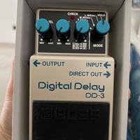 Pedaliera chitarra Boss DD-3 DIGITAL DELAY