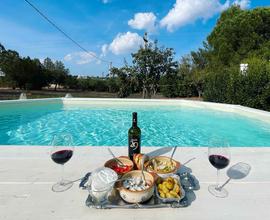 Trullo con piscina privata