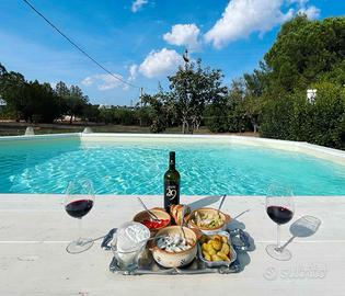 Trullo con piscina privata