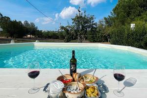 Trullo con piscina privata