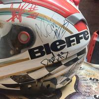 casco Bieffe autografato