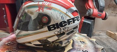 casco Bieffe autografato