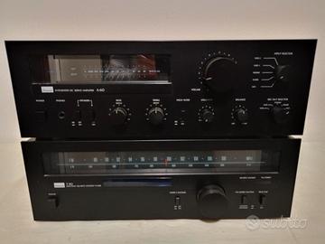 Sansui A-60 T-80 amplificatore radio hi-fi stereo 