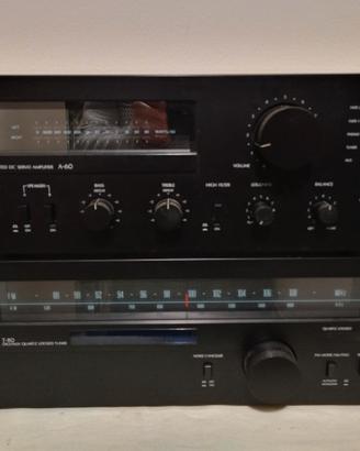 Sansui A-60 T-80 amplificatore radio hi-fi stereo 