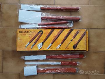 Brandani Set Barbecue (6 pezzi in acciaio)