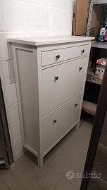 SCARPIERA HEMNES IKEA 2 Scomparti + cassetto