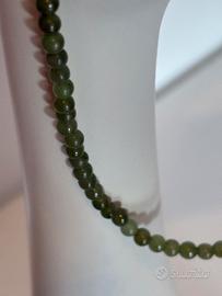 Collana pietra giada