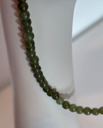 Collana pietra giada