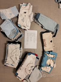 Lotto Neonato 0/3 mesi maschietto