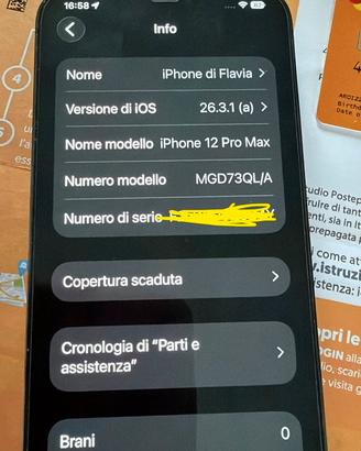 apple iphone 12 pro max immacolato nessun graffio