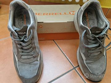 scarpe Merrel 42,5 grigio e bianche