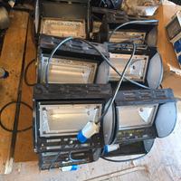 americane, fari, guida tenda fondale, mot sipario