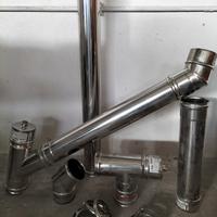 Tubi canna fumaria acciaio inox