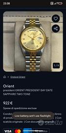 orient president 