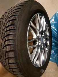 NOKIAN WR D4 205/60 R16  + 4 CERCHI IN LEGA ANZIO