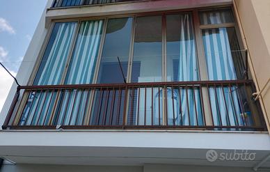 Veranda in alluminio per balcone