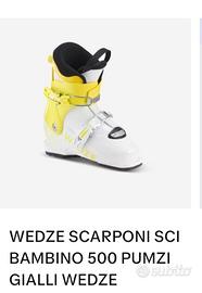 Scarponi sci bambino